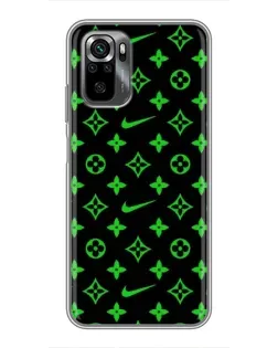Чехол для Xiaomi POCO M5s с картинкой «Неоновый принт LV» Чехол для Xiaomi POCO M5s с картинкой «Неоновый принт LV»