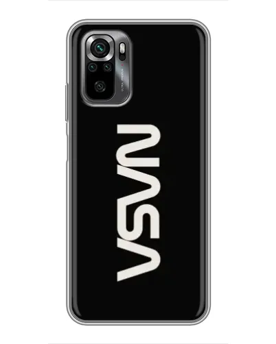 Чехол для Xiaomi POCO M5s с картинкой «NASA — вертикальный логотип» Чехол для Xiaomi POCO M5s с картинкой «NASA — вертикальный логотип»