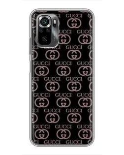 Чехол для Xiaomi POCO M5s с картинкой «Классическая монограмма Gucci»