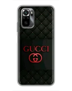 Чехол для Xiaomi POCO M5s с картинкой «Gucci — стеганый черный»