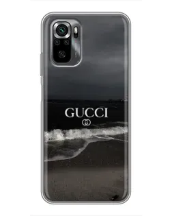 Чехол для Xiaomi POCO M5s с картинкой «Gucci — морской прибой»