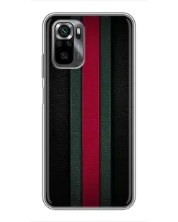 Чехол для Xiaomi POCO M5s с картинкой «Gucci — неоновая линия»