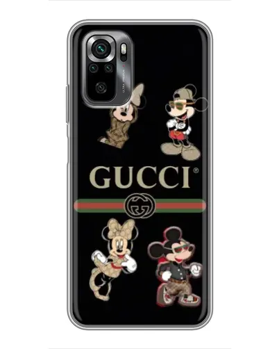 Чехол для Xiaomi POCO M5s с картинкой «Gucci — герои Disney и монограмма» Чехол для Xiaomi POCO M5s с картинкой «Gucci — герои Disney и монограмма»