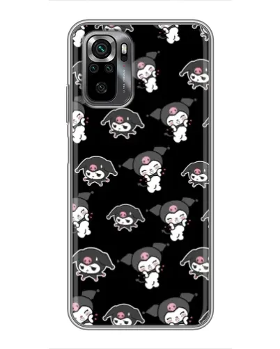 Чехол для Xiaomi POCO M5s с картинкой «Черный паттерн Kuromi» Чехол для Xiaomi POCO M5s с картинкой «Черный паттерн Kuromi»