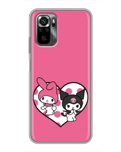 Чехол для Xiaomi POCO M5s с картинкой «Kuromi и My Melody» Чехол для Xiaomi POCO M5s с картинкой «Kuromi и My Melody»