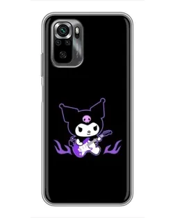 Чехол для Xiaomi POCO M5s с картинкой «Электрическая Kuromi»