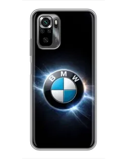 Чехол для Xiaomi POCO M5s с картинкой «BMW — неоновое сияние» Чехол для Xiaomi POCO M5s с картинкой «BMW — неоновое сияние»