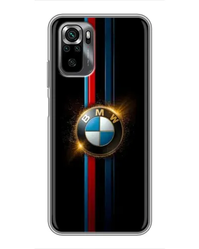 Чехол для Xiaomi POCO M5s с картинкой «BMW M-Power неон»