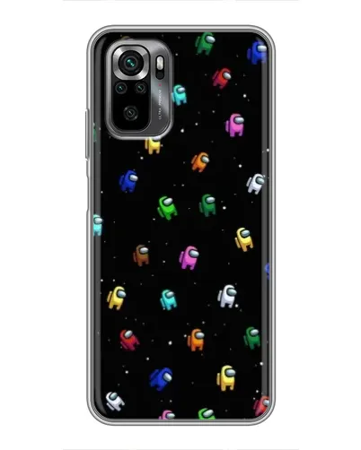 Чехол для Xiaomi POCO M5s с картинкой «Экипаж Among Us»