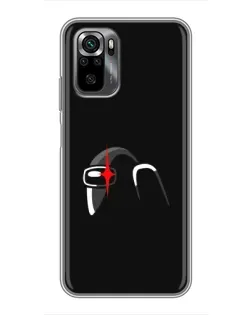 Чехол для Xiaomi POCO M5s с картинкой «Among Us шлем» Чехол для Xiaomi POCO M5s с картинкой «Among Us шлем»