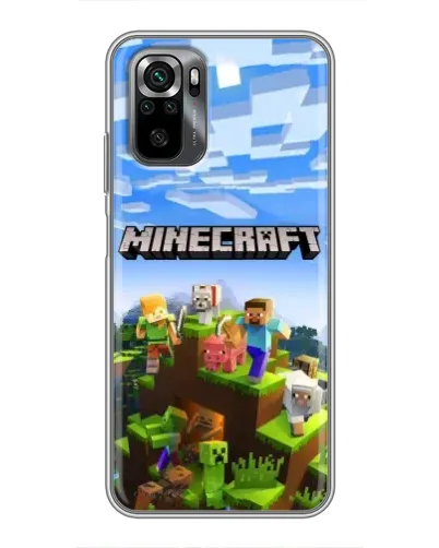 Чехол для Xiaomi POCO M5s с картинкой «Minecraft классический мир» Чехол для Xiaomi POCO M5s с картинкой «Minecraft классический мир»