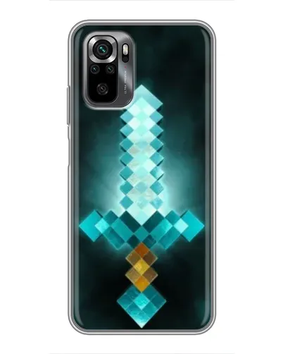 Чехол для Xiaomi POCO M5s с картинкой «Алмазный меч неон» Чехол для Xiaomi POCO M5s с картинкой «Алмазный меч неон»
