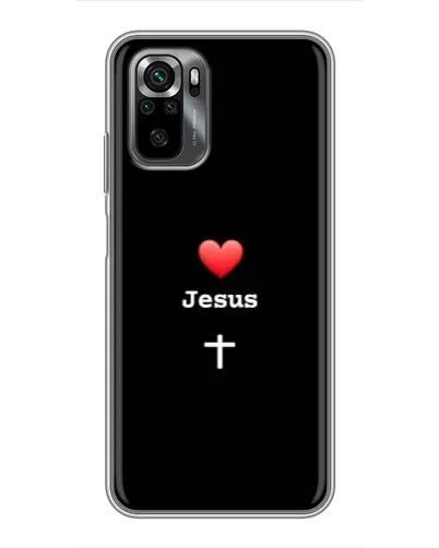 Чехол для Xiaomi POCO M5s с картинкой «Сердце - Jesus» Чехол для Xiaomi POCO M5s с картинкой «Сердце - Jesus»