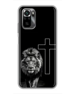 Чехол для Xiaomi POCO M5s с картинкой «Лев и Крест» Чехол для Xiaomi POCO M5s с картинкой «Лев и Крест»