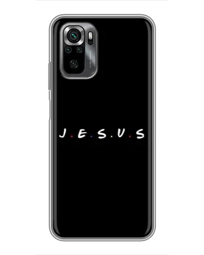 Чехол для Xiaomi POCO M5s с картинкой «Точки веры J.E.S.U.S.» Чехол для Xiaomi POCO M5s с картинкой «Точки веры J.E.S.U.S.»