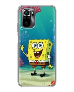 Чехол для Xiaomi POCO M5s с картинкой «Подводный привет»
