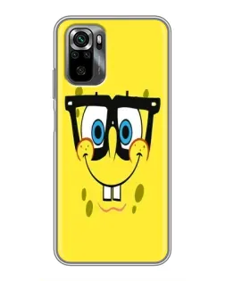 Чехол для Xiaomi POCO M5s с картинкой «Минималистичный Спанч Боб» Чехол для Xiaomi POCO M5s с картинкой «Минималистичный Спанч Боб»