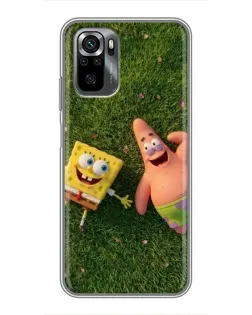 Чехол для Xiaomi POCO M5s с картинкой «Друзья на лужайке» Чехол для Xiaomi POCO M5s с картинкой «Друзья на лужайке»