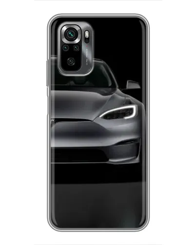Чехол для Xiaomi POCO M5s с картинкой «Tesla Model S Look»