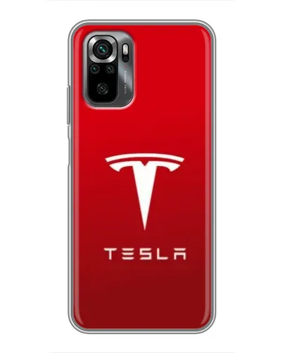 Чехол для Xiaomi POCO M5s с картинкой «Tesla Red Classic»