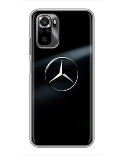 Чехол для Xiaomi POCO M5s с картинкой «Mercedes на металле» Чехол для Xiaomi POCO M5s с картинкой «Mercedes на металле»