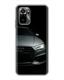 Чехол для Xiaomi POCO M5s с картинкой «Audi — детализация кузова» Чехол для Xiaomi POCO M5s с картинкой «Audi — детализация кузова»