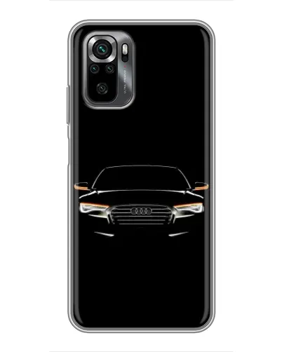 Чехол для Xiaomi POCO M5s с картинкой «Audi — ночной контур»