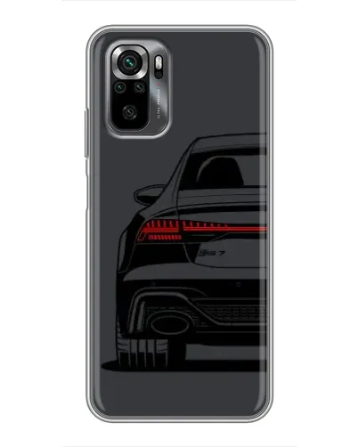 Чехол для Xiaomi POCO M5s с картинкой «Задняя часть Audi — арт»