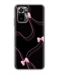 Чехол для Xiaomi POCO M5s с картинкой «Розовые ленты»
