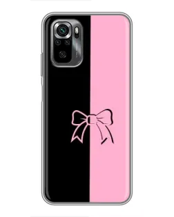 Чехол для Xiaomi POCO M5s с картинкой «Половинки банта»
