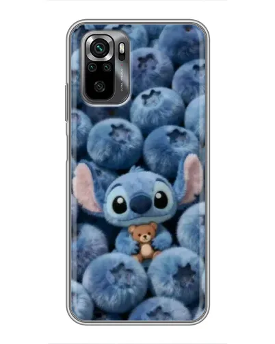 Чехол для Xiaomi POCO M5s с картинкой «Стич и голубика» Чехол для Xiaomi POCO M5s с картинкой «Стич и голубика»