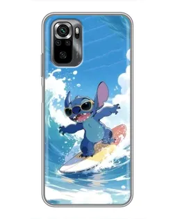 Чехол для Xiaomi POCO M5s с картинкой «Стич на волне» Чехол для Xiaomi POCO M5s с картинкой «Стич на волне»