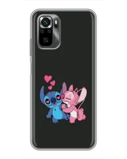Чехол для Xiaomi POCO M5s с картинкой «Анжел целует Стича» Чехол для Xiaomi POCO M5s с картинкой «Анжел целует Стича»