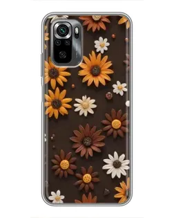 Чехол для Xiaomi POCO M5s с картинкой «Узор из маленьких подсолнухов» Чехол для Xiaomi POCO M5s с картинкой «Узор из маленьких подсолнухов»