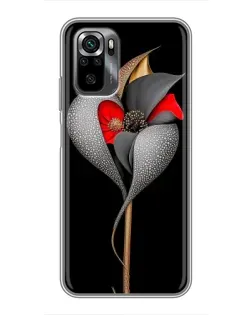 Чехол для Xiaomi POCO M5s с картинкой «Серебряный фантазийный цветок» Чехол для Xiaomi POCO M5s с картинкой «Серебряный фантазийный цветок»