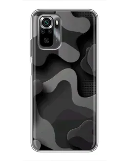 Чехол для Xiaomi POCO M5s с картинкой «Темный абстрактный камуфляж» Чехол для Xiaomi POCO M5s с картинкой «Темный абстрактный камуфляж»