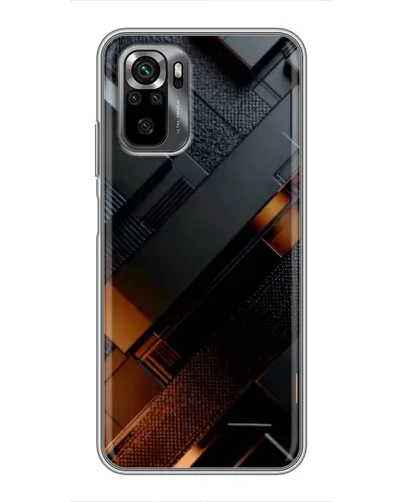 Чехол для Xiaomi POCO M5s с картинкой «Черные геометрические блоки» Чехол для Xiaomi POCO M5s с картинкой «Черные геометрические блоки»