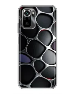 Чехол для Xiaomi POCO M5s с картинкой «Объемная темная решетка» Чехол для Xiaomi POCO M5s с картинкой «Объемная темная решетка»