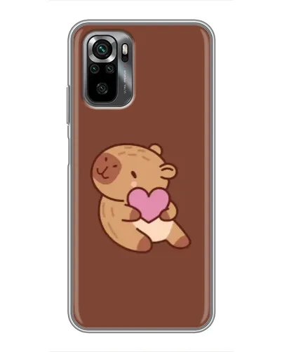Чехол для Xiaomi POCO M5s с картинкой «Капибара с сердцем» Чехол для Xiaomi POCO M5s с картинкой «Капибара с сердцем»