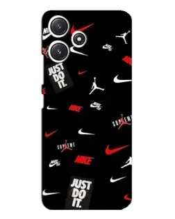 Чехол для Xiaomi POCO M6 Pro (5G) с картинкой «Nike Mix Pattern» Чехол для Xiaomi POCO M6 Pro (5G) с картинкой «Nike Mix Pattern»