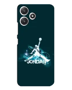 Чехол для Xiaomi POCO M6 Pro (5G) с картинкой «Jordan Blue Fire» Чехол для Xiaomi POCO M6 Pro (5G) с картинкой «Jordan Blue Fire»
