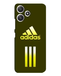 Чехол для Xiaomi POCO M6 Pro (5G) с картинкой «Оливковый градиент Adidas»