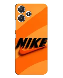 Чехол для Xiaomi POCO M6 Pro (5G) с картинкой «Оранжевый драйв Nike» Чехол для Xiaomi POCO M6 Pro (5G) с картинкой «Оранжевый драйв Nike»