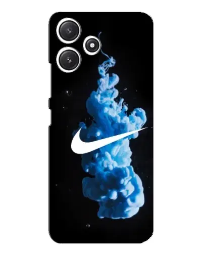 Чехол для Xiaomi POCO M6 Pro (5G) с картинкой «Nike и синий дым» Чехол для Xiaomi POCO M6 Pro (5G) с картинкой «Nike и синий дым»