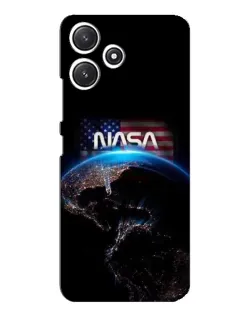 Чехол для Xiaomi POCO M6 Pro (5G) с картинкой «Земля из космоса NASA»