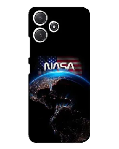 Чехол для Xiaomi POCO M6 Pro (5G) с картинкой «Земля из космоса NASA»