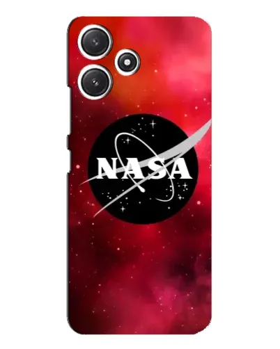 Чехол для Xiaomi POCO M6 Pro (5G) с картинкой «NASA — красная туманность»