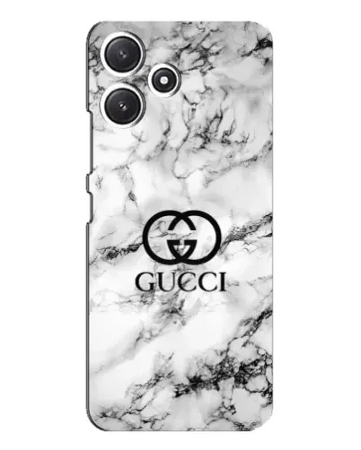Чехол для Xiaomi POCO M6 Pro (5G) с картинкой «Gucci — мраморный шик»