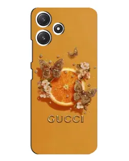 Чехол для Xiaomi POCO M6 Pro (5G) с картинкой «Gucci — золотые бабочки» Чехол для Xiaomi POCO M6 Pro (5G) с картинкой «Gucci — золотые бабочки»