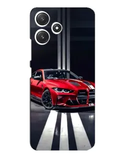 Чехол для Xiaomi POCO M6 Pro (5G) с картинкой «Красная BMW на дороге» Чехол для Xiaomi POCO M6 Pro (5G) с картинкой «Красная BMW на дороге»